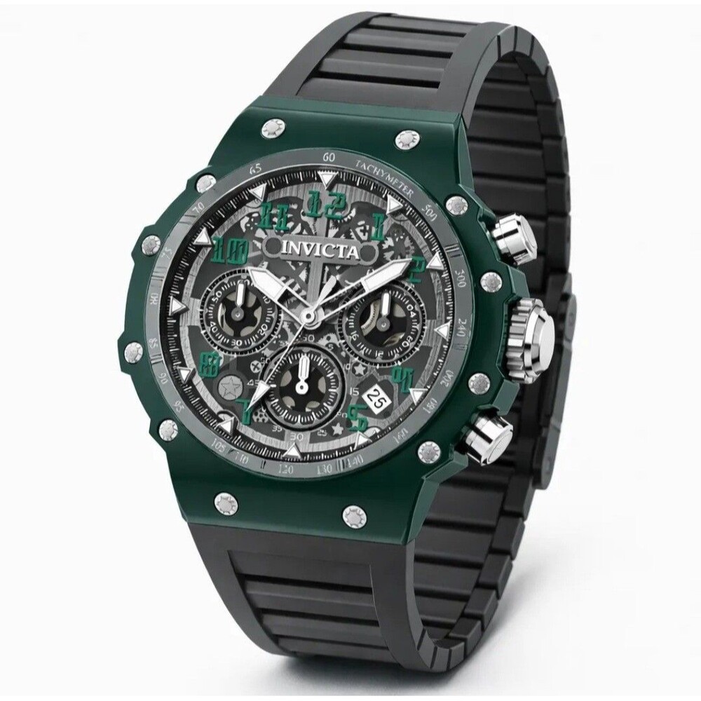 Invicta Valxor Unisex Watch 40mm Forest Green Grey 69778 New In Box